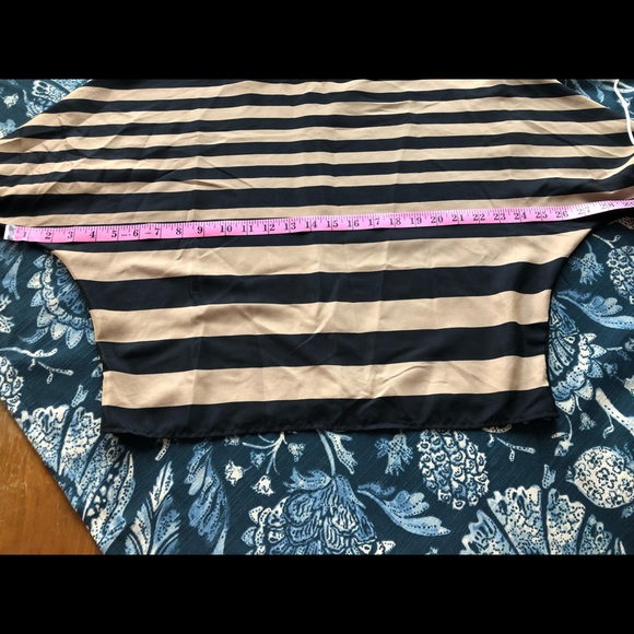 19 Cooper Stripe top with Dolman Sleeves - Picture 3 of 6